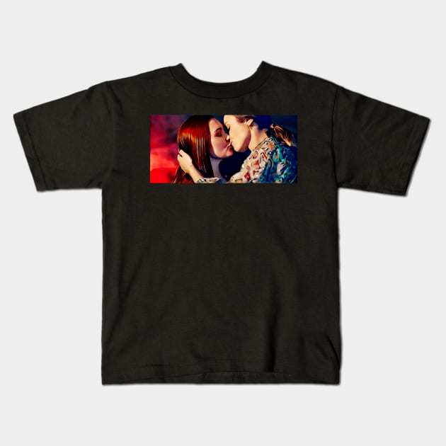 Reunited But Not Okay Wayhaught Kids T-Shirt by NotMeMyPanic